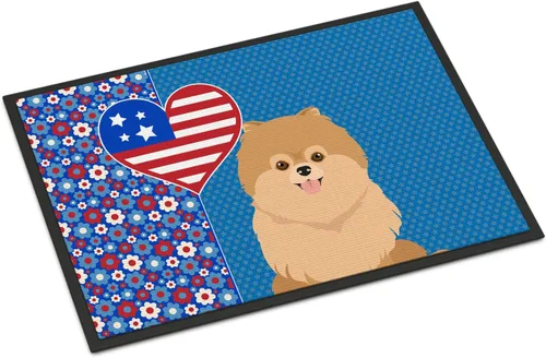 Vista 26 de Caroline's Treasures WDK5119JMAT Airedale Terrier USA - Tapete para interiores o exteriores, 24 x 36 pulgadas, tapete para puerta delantera