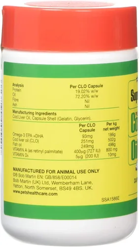 Vista 3 de Cápsulas de aceite de hígado de bacalao puro, 90 tabletas