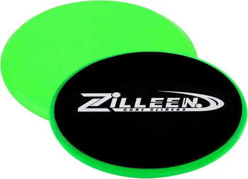 Vista 12 de Zilleen Deslizadores de Ejercicio para Entrenamiento Discos de Fitness para Pilates para Mujeres y Hombres, Paquete de 2