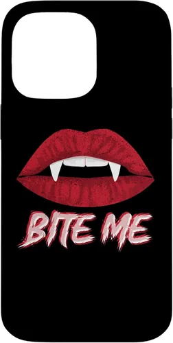 Vista 21 de Bite Me Vampire Fangs DIY Halloween for Aspiring Dracula Case for iPhone 17