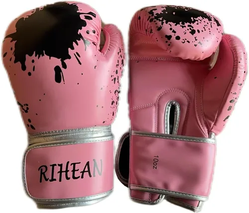 Vista 6 de Kids Boxing Glove for Youth Kids Training Sparring Gloves for Punching Bag, Kickboxing, Muay Thai, MMA, 6/8/10oz Gloves for Ages 5-16