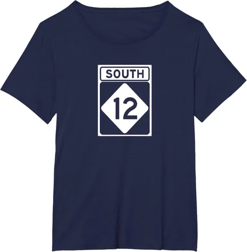 Vista 17 de Highway 12 South NC Outer Banks North Carolina Hwy - Camiseta, Negro, S