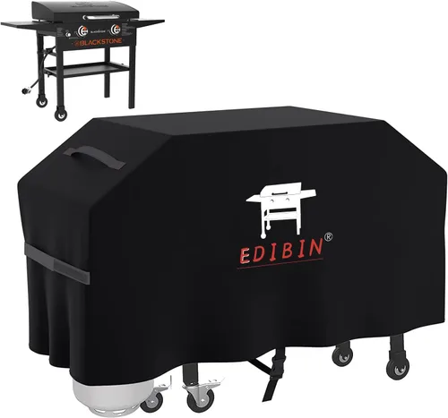 Vista 9 de Captiva Designs - Cubierta para parrilla de barbacoa de gas propano de 4 quemadores, ligera y duradera, resistente al agua, cubierta de 54 pulgadas