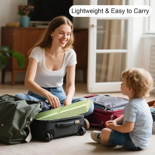 Vista 4 de Bañera portátil y plegable para recién nacidos y niños pequeños, fácil de almacenar, ligera para el hogar y viajes, tinas plegables SpaceSaver