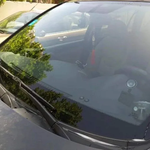 Vista 5 de Yahpetes Limpiaparabrisas de automóvil, 2 piezas, tira de goma de 14 pulgadas, inserto de automóvil, tira de goma, limpiaparabrisas de goma natural