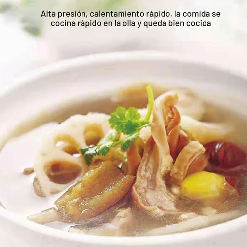 Vista 5 de Micro olla a presión utensilios de cocina de cocción rápida, 12.2 x 11.0 * 6.7 in utensilios de cocina antiadherentes para microondas, olla