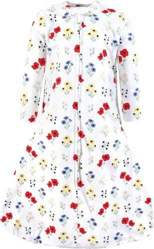 Vista 8 de Hudson Baby Saco de dormir unisex de algodón de manga larga para bebé