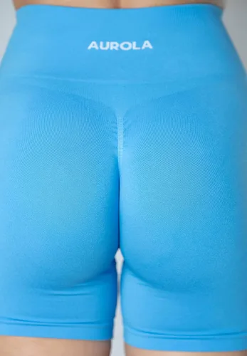 Vista 7 de AUROLA Intensify - Pantalones cortos de entrenamiento para mujer, sin costuras, para gimnasio, yoga, correr, deporte, ejercicio activo, fitness