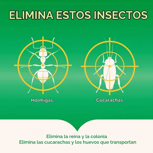 Vista 2 de Hot Shot Cebo de gel ultra transparente para cucarachas y hormigas, 2.5 onzas