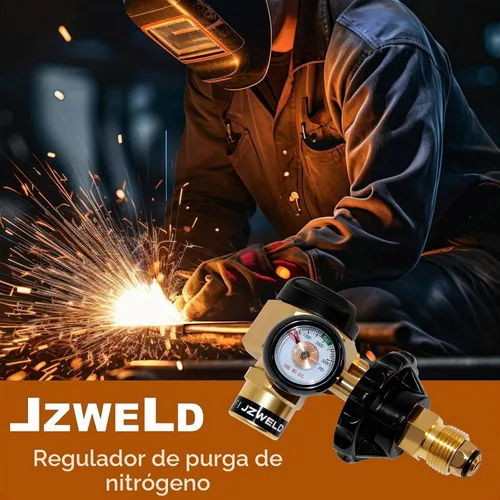 Vista 7 de Regulador de purga de nitrógeno VN-500, válvula de control de purga de nitrógeno de alta precisión con presión de prueba de 500 PSI, control