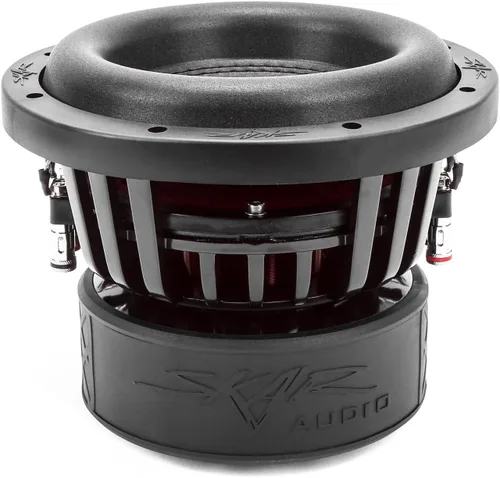 Vista 3 de Skar Audio EVL-8 D4 - Subwoofer para automóvil de 8 pulgadas, 1200 W de potencia máxima, doble 4 Ohm