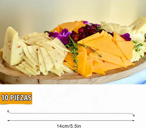 Vista 2 de 10 alambres para cortar queso, 5.5 pulgadas, alambre de repuesto para cortar quesos suaves, patés