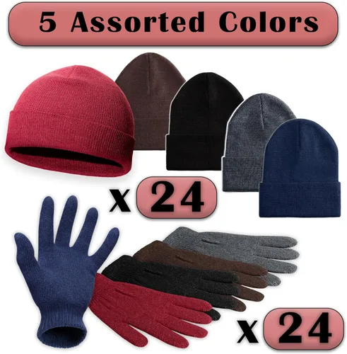 Vista 2 de Moda West Kit de invierno a granel, guantes al por mayor, bufandas, accesorios cálidos