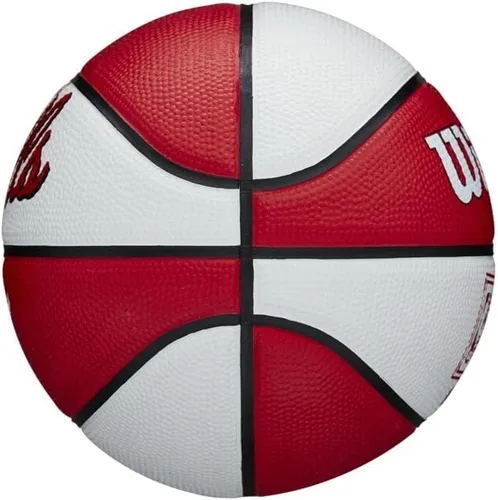Vista 3 de Wilson NBA Team Retro Mini Balones de Baloncesto - Tamaño Mini - 3" Chicago Bulls