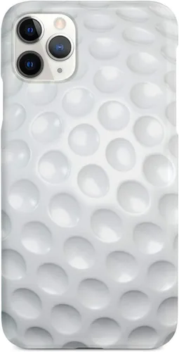 Vista 8 de Inspired Cases - Compatible with iPhone Xs Max Case - 3D Textured Protective Phone Case for Apple iPhone Xs Max - Golf Ball Texture