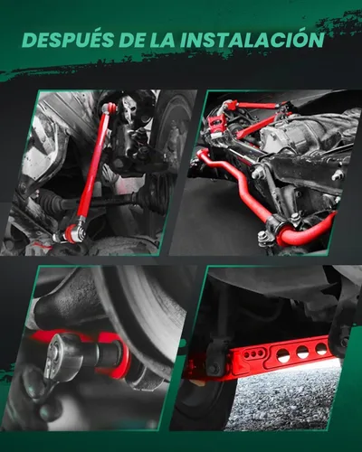 Vista 7 de SCITOO Kit de suspensión ajustable superior trasera para 2002-2006 para Acura RSX, 2001-2005 para Honda Civic