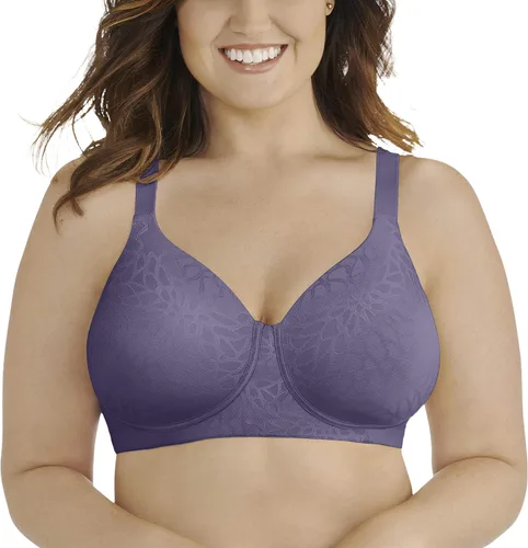 Vista 8 de Vanity Fair 71380 Sostén sin aro Beauty Back de figura completa para mujer, colores de moda Sin alambres - Blue Dreams