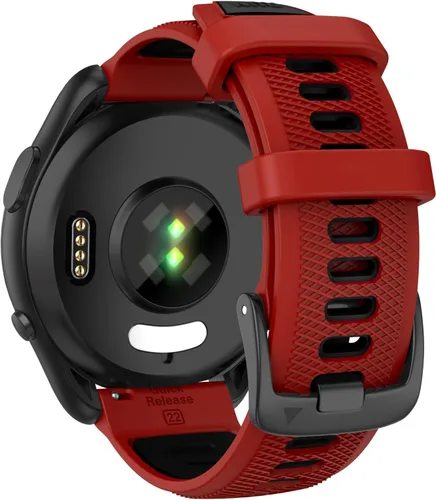 Vista 13 de OVERSTEP - Banda de liberación rápida de 0.866 in para Garmin Forerunner Verde militar Negro