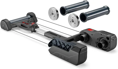 Vista 7 de Elite Nero Interactive Roller - Entrenador inteligente para bicicleta con doble volante, simulación de gradiente del 7%, conectividad ANT+
