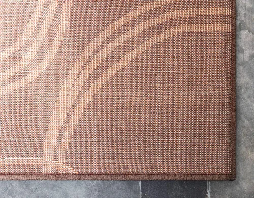 Vista 9 de Unique Loom - Tapete con diseño abstracto, informal, moderno y contemporáneo de la colección otoñal, rectangular de 2 x 3 pies, diseño con círculos