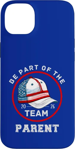 Vista 15 de Be Part of The Team Baseball Design Parent Version 2026 Case for iPhone 17