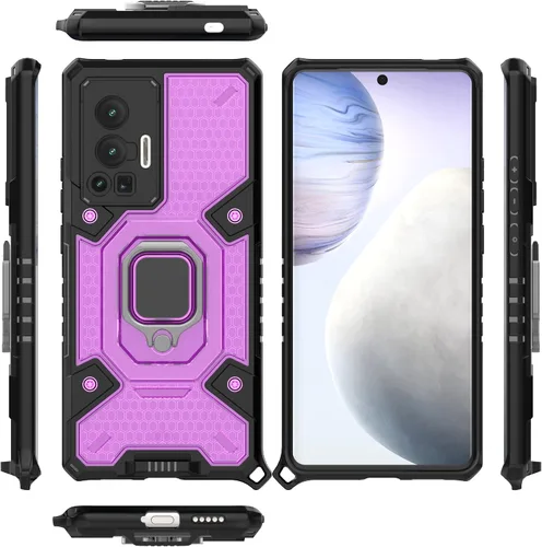 Vista 33 de Funda para 1+ Nord 2 5G, funda para OnePlus Nord 2 5G con funda de soporte, color azul