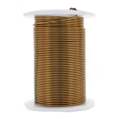 Vista 2 de The Beadsmith Copper Jewelry Wire Latón envejecido