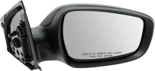 Vista 16 de TRQ Cubierta cromada del espejo manual del lado del pasajero, acabado liso para Volvo VNL 2004-2014 Para Volvo VNL 2004-2014