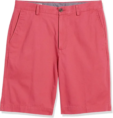 Vista 9 de Tienda Essentials Pantalón corto chino de 9 pulgadas y ajuste clásico para hombre