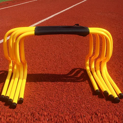 Vista 14 de YXXSDP Juego de entrenamiento de velocidad y agilidad, obstáculos de entrenamiento de obstáculos portátiles profesionales, equipo de práctica
