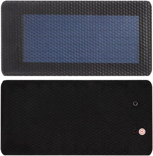 Vista 7 de Plplaaoo Panel solar de silicio amorfo flexible, módulo solar de película fina de 2 V 0.3 W para proyectos de bricolaje - Mini células solares