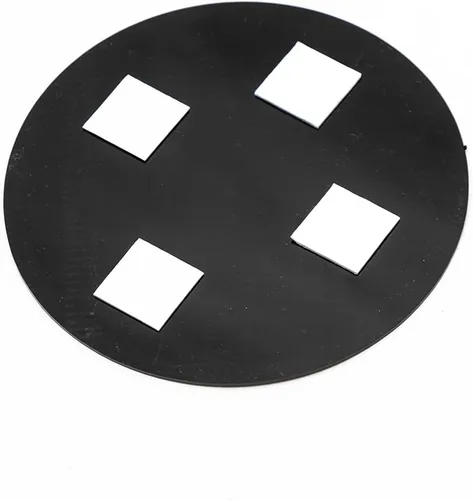 Vista 8 de Signs ByLITA Circle Por Favor Toque la Campana Para Asistirlo Signo (Negro) - Pequeño