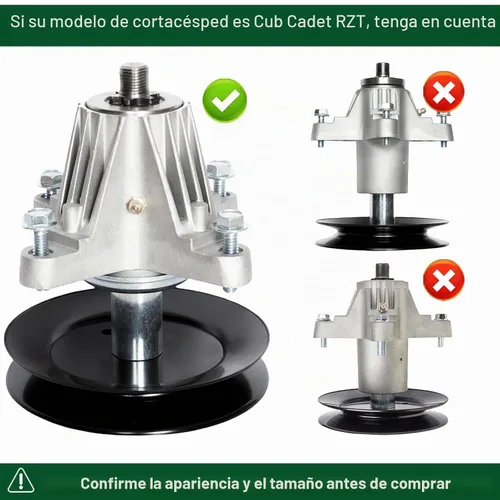 Vista 9 de 918-06978 618-06978 Husillo para Cub Cadet Cubierta de 54 pulgadas 1 Pack no eje S