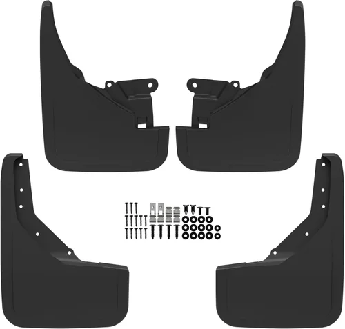 Vista 8 de Protectores contra salpicaduras para Ford Bronco 2021-2024, protectores de barro para neumáticos delanteros y traseros, guardabarros para Ford