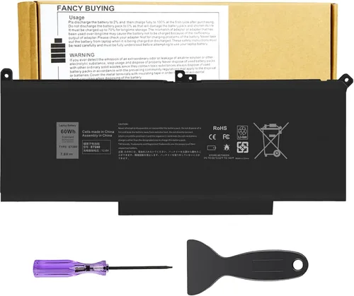 Vista 15 de Fancy Buying JPFMR DN33X RDNP5 65N6H - Batería de repuesto para laptop Dell Chromebook 3100 3400 2 en 1 5488 5493 5593 P90F Series Notebook 0JPFMR