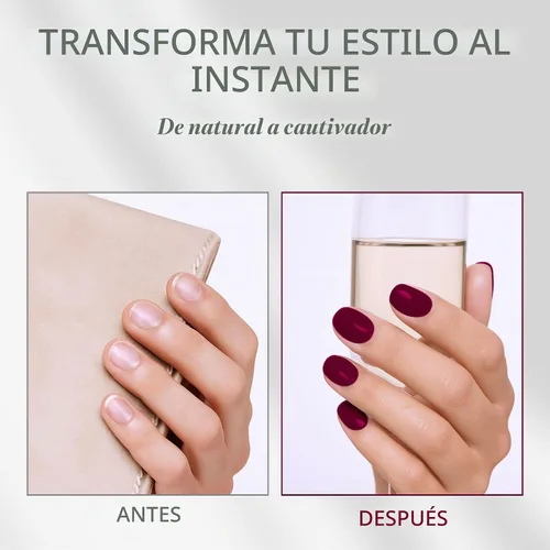 Vista 6 de Cote Beauty's Sangria - Esmalte de uñas natural ciruela, acabado suave y crema, tono joya, esmalte de uñas de larga duración, resistente a