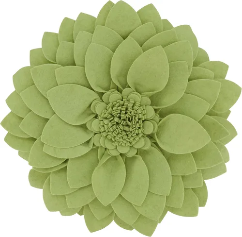 Vista 13 de SARO LIFESTYLE Almohada de fieltro en forma de flor