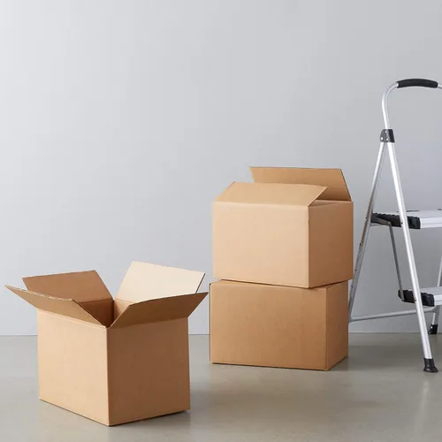 Vista 5 de Amazon Basics Cajas de cartón para mudanzas, paquete de 15, pequeñas, marrones, 16 x 10 x 10 pulgadas Para embalaje y envío