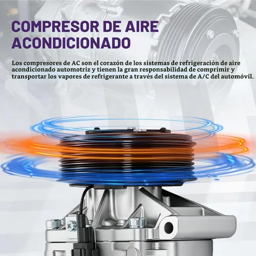 Vista 5 de Reemplazo de Compresor de Aire para Versa 2007-2012 Reemplazo para Tiida 2007-2015 CO 11155C 92600CJ60A 92600CJ60B 92600CJ60C