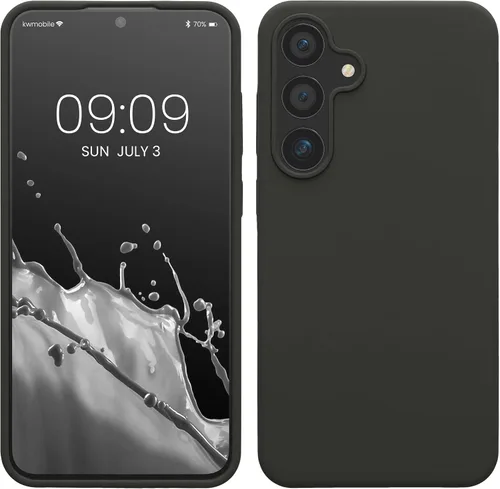 Vista 16 de kwmobile Funda compatible con Samsung Galaxy S9 - Funda de silicona TPU con acabado suave - Blue Reef