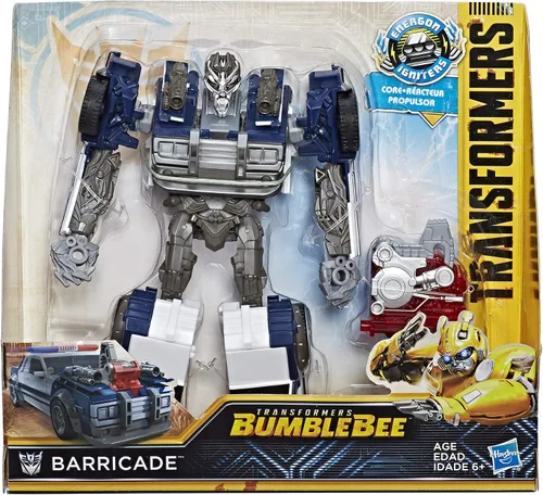 Vista 2 de Transformers E0755: Abejorro- Barricada de la serie Nitro de los encendedores Energon