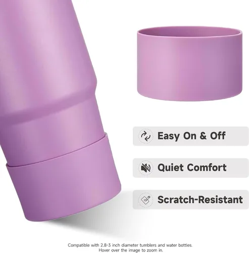 Vista 5 de Stanley - Juego de 8 botas para vasos de 30 y 40 onzas, cubierta de popote de 0.394 in (0.4 pulgadas) para tazas, protector de base antideslizante