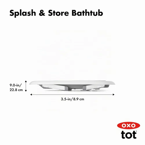 Vista 13 de OXO Tot Splash & Store Bañera
