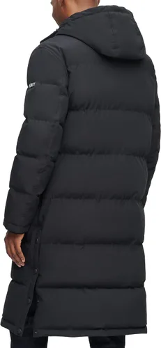 Vista 4 de DKNY Chaqueta de parka extra larga con capucha Arctic Cloth para hombre