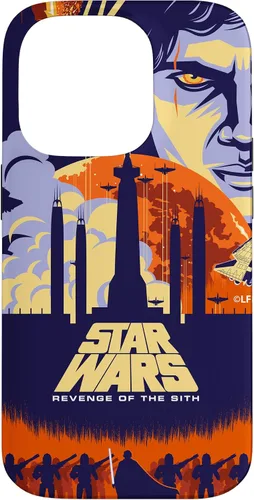 Vista 17 de Star Wars Funda con póster de película ilustrada La venganza de los Sith para iPhone 17