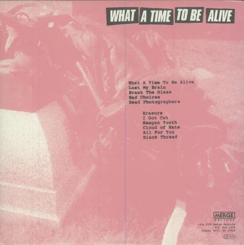 Vista 2 de Superchunk - What a Time to Be Alive Exclusive Limited Edition Signed Album With Poster Art Vinyl