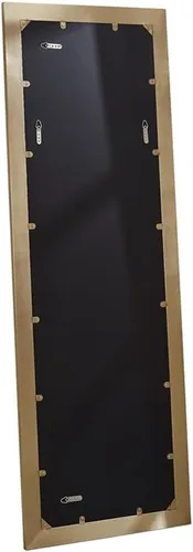 Vista 5 de Meridian Furniture 455-M Hepburn Collection Modern Espejo contemporáneo, oro cepillado, 25 pulgadas de ancho x 1 pulgada de profundidad x 72