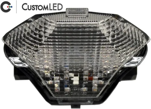Vista 3 de Blaster-X - Luz trasera LED integrada para Yamaha YZF-R3 2015-2023 (lente transparente)