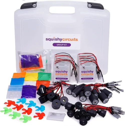 Vista 8 de Squishy Circuits Kit de lujo - Explora circuitos eléctricos con masa de juego - Kits de ciencia STEM para edades de 8 a 12 años - Diversión