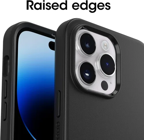 Vista 3 de OtterBox Serie Symmetry Series para iPhone 14 Pro Max (solamente), color negro